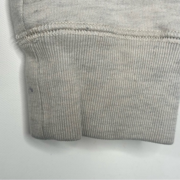 VTG Beaver Canoe Heathered White Pullover Hoodie Kids Size XL Kangaroo Pocket - Picture 6 of 11